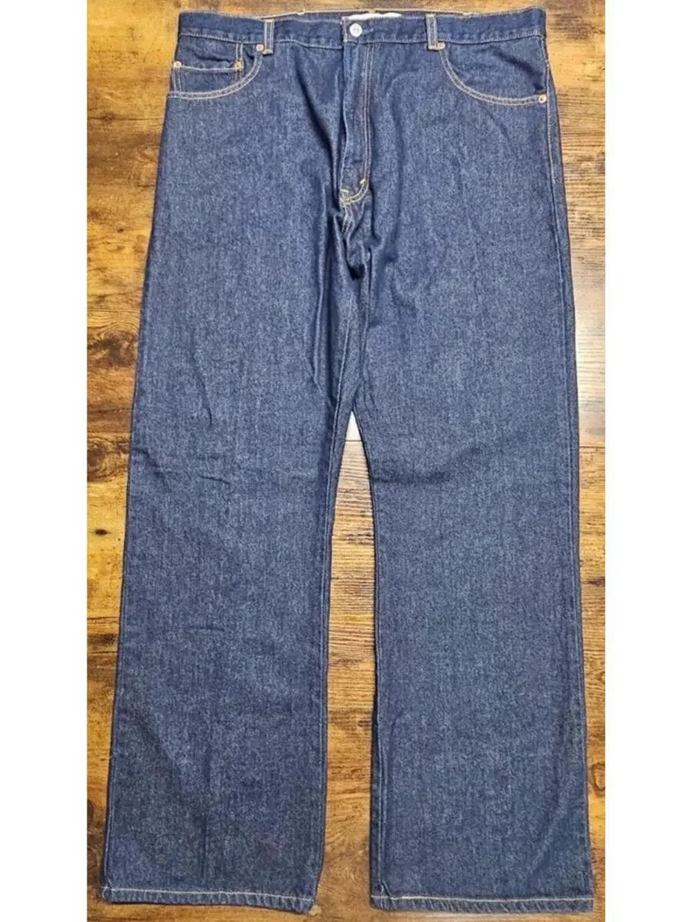 VTG Levi's 517 Boot Cut Men's 38x32‎ Dark Wash Denim Blue Jeans